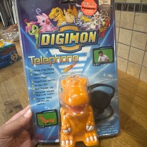 Agumon Telephone Toy - Orange - Kids Toys